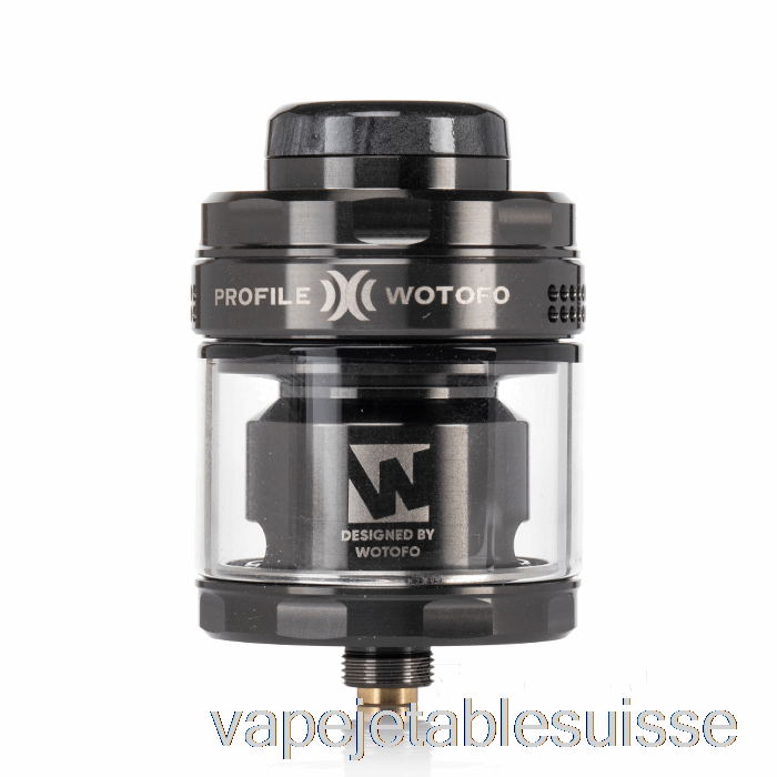 Vape Suisse Profil Wotofo X 28mm Rta Gunmetal